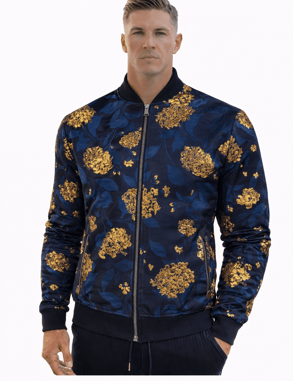 AlphaKing 27 - Velvet Jacket for Men - Sarman Fashion - Wholesale Clothing Fashion Brand for Men from Canada