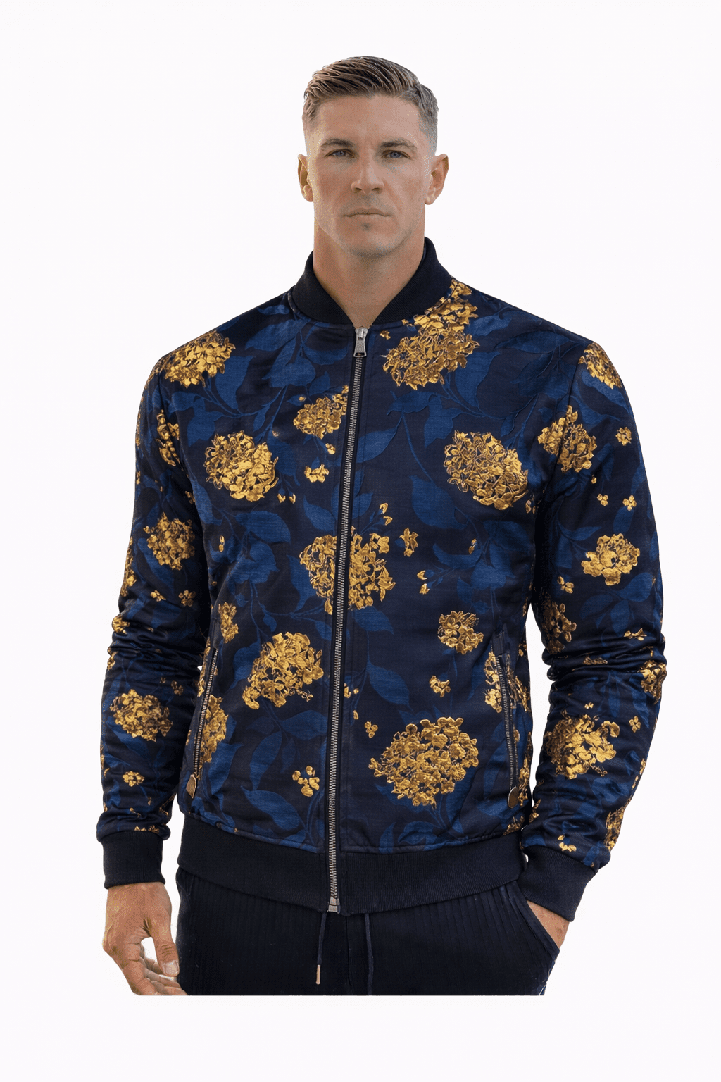 AlphaKing 27 - Velvet Jacket for Men - Sarman Fashion - Wholesale Clothing Fashion Brand for Men from Canada