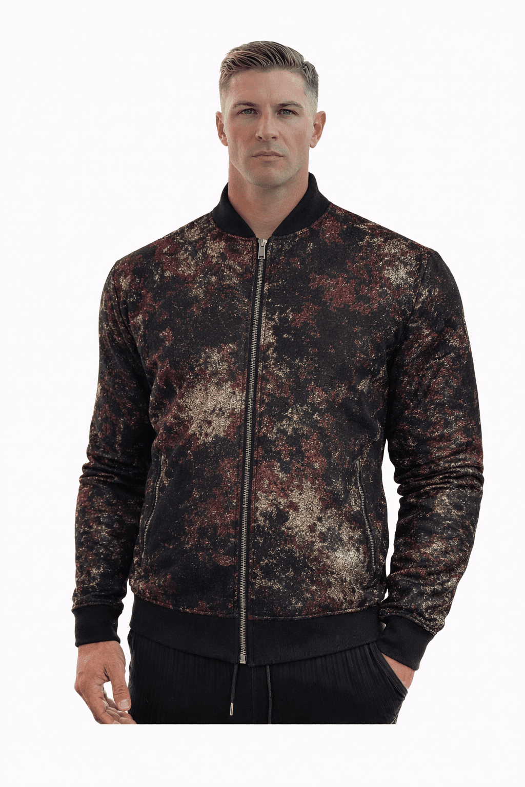 AlphaKing 31 - Velvet Jacket for Men - Sarman Fashion - Wholesale Clothing Fashion Brand for Men from Canada