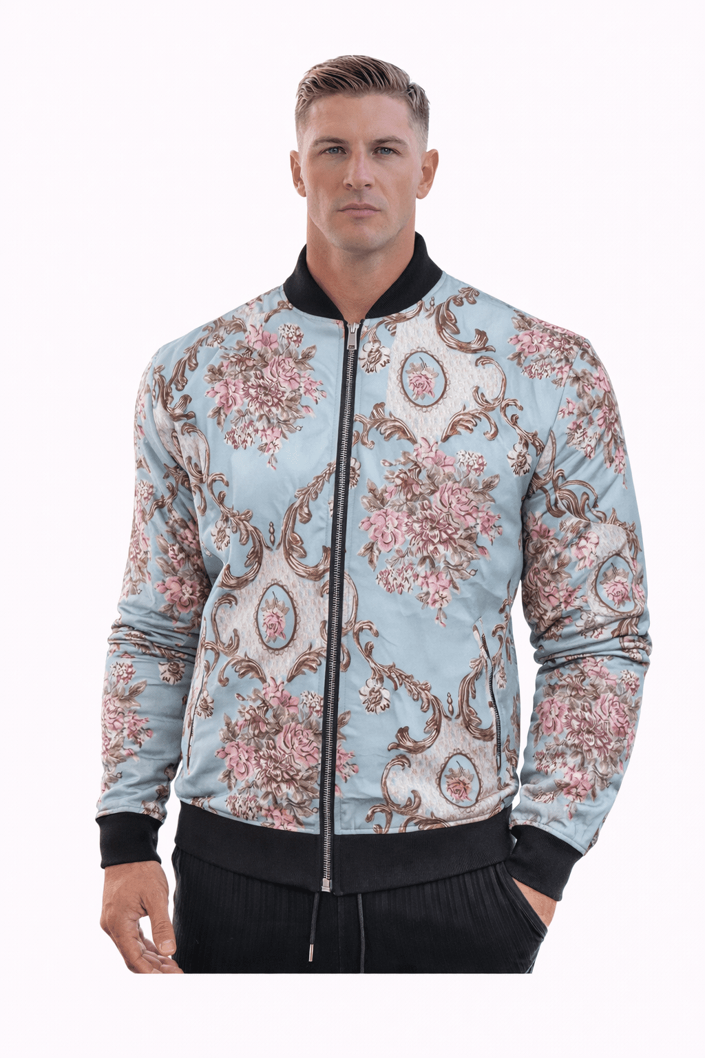 AlphaKing 32 - Velvet Jacket for Men - Sarman Fashion - Wholesale Clothing Fashion Brand for Men from Canada