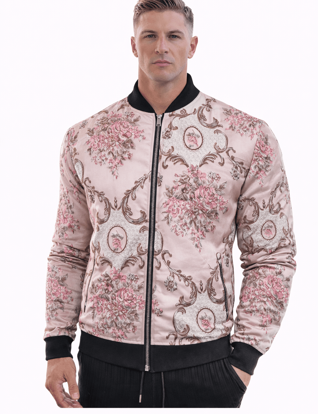 AlphaKing 33 - Velvet Jacket for Men - Sarman Fashion - Wholesale Clothing Fashion Brand for Men from Canada