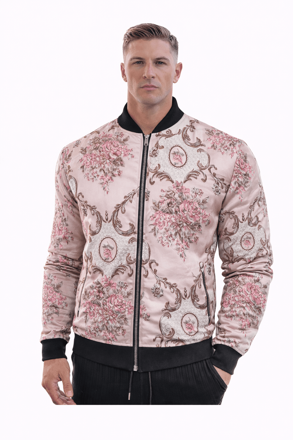 AlphaKing 33 - Velvet Jacket for Men - Sarman Fashion - Wholesale Clothing Fashion Brand for Men from Canada