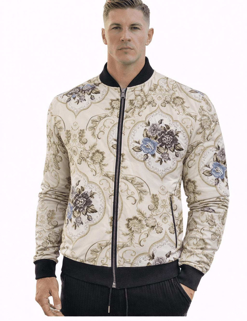 AlphaKing 36 - Velvet Jacket for Men - Sarman Fashion - Wholesale Clothing Fashion Brand for Men from Canada