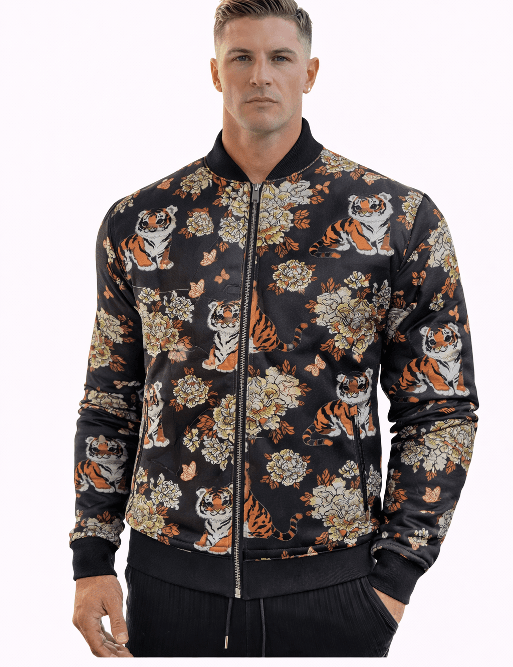 AlphaKing 40 - Velvet Jacket for Men - Sarman Fashion - Wholesale Clothing Fashion Brand for Men from Canada