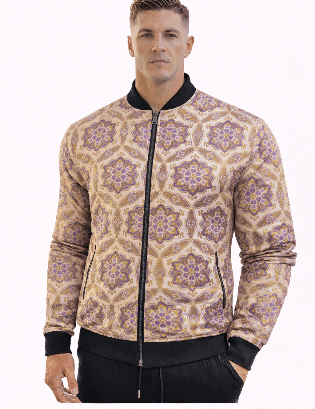 AlphaKing 41 - Velvet Jacket for Men - Sarman Fashion - Wholesale Clothing Fashion Brand for Men from Canada