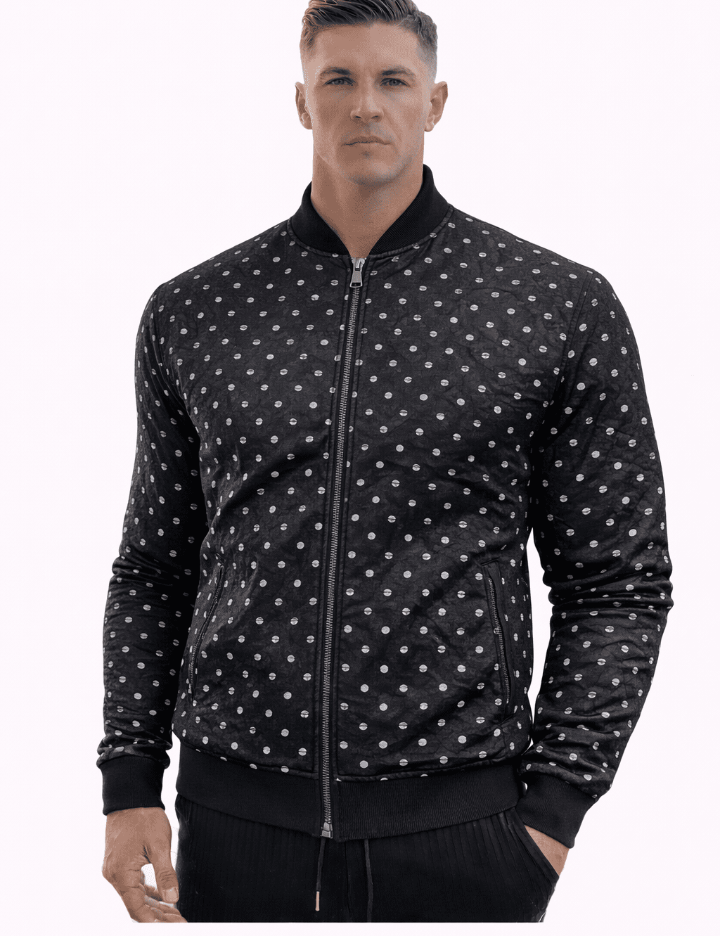 AlphaKing 42 - Velvet Jacket for Men - Sarman Fashion - Wholesale Clothing Fashion Brand for Men from Canada