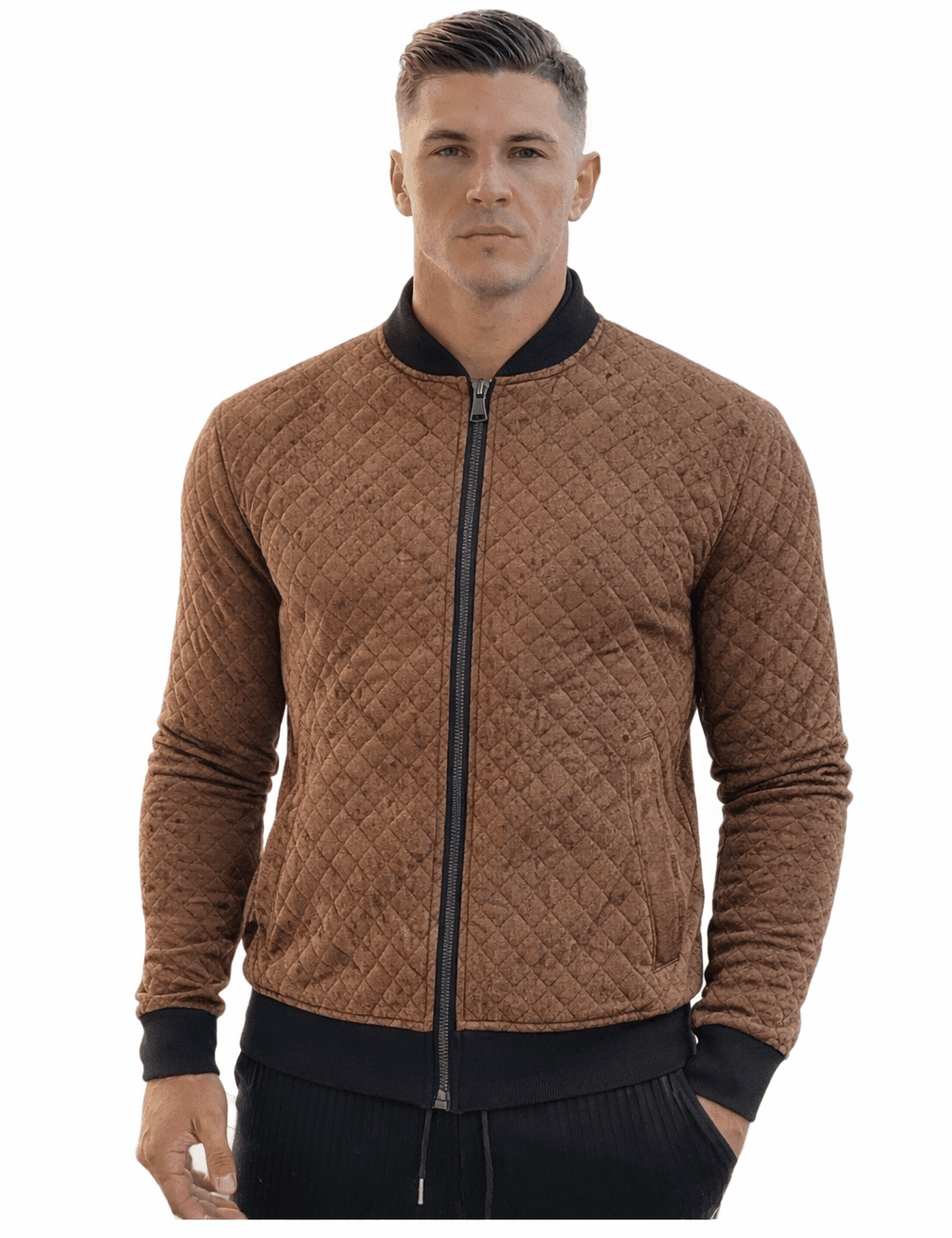 AlphaKing 5 - Velvet Jacket for Men - Sarman Fashion - Wholesale Clothing Fashion Brand for Men from Canada