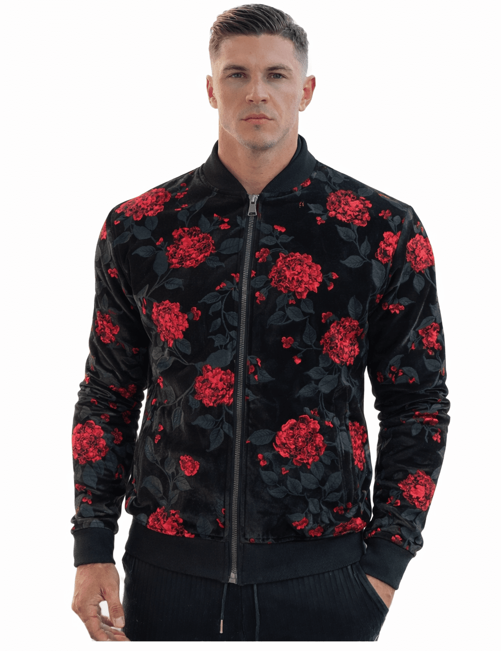 AlphaKing 7 - Velvet Jacket for Men - Sarman Fashion - Wholesale Clothing Fashion Brand for Men from Canada