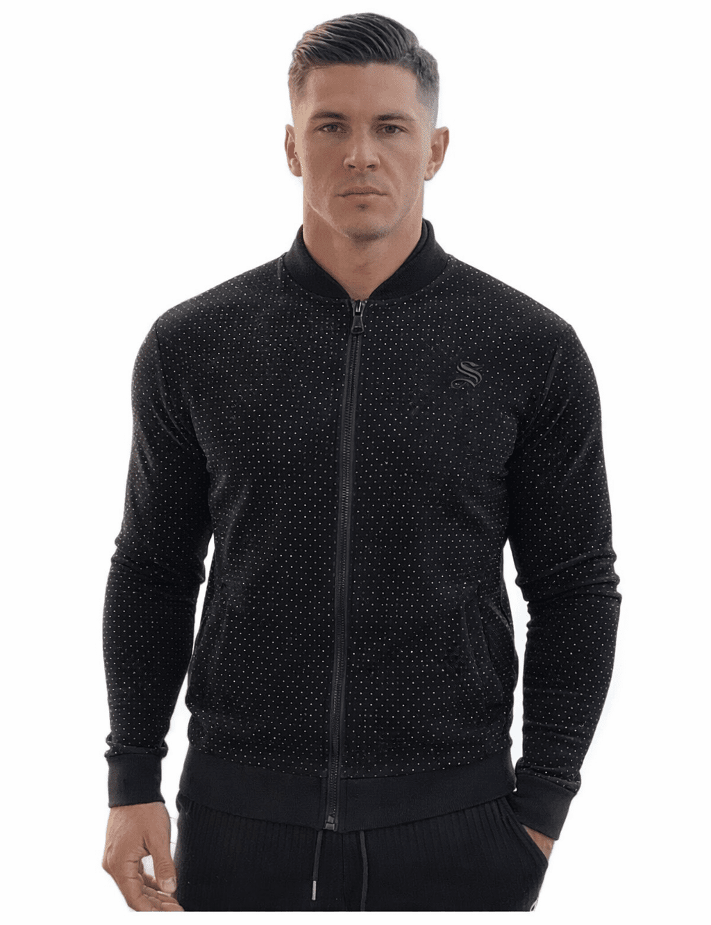 AlphaKing - Velvet Jacket for Men - Sarman Fashion - Wholesale Clothing Fashion Brand for Men from Canada
