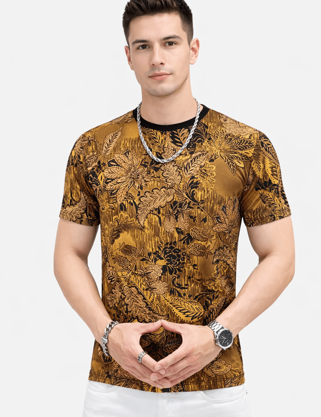 Alugana 2 - T-Shirt for Men - Sarman Fashion - Wholesale Clothing Fashion Brand for Men from Canada