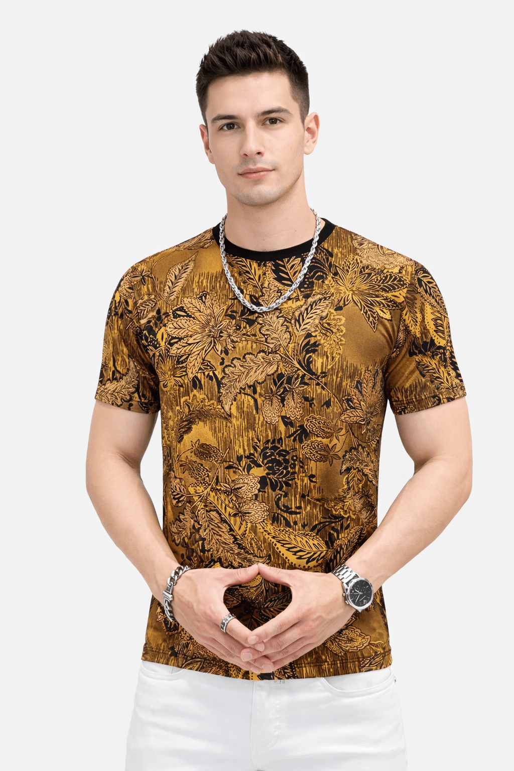 Alugana 2 - T-Shirt for Men - Sarman Fashion - Wholesale Clothing Fashion Brand for Men from Canada