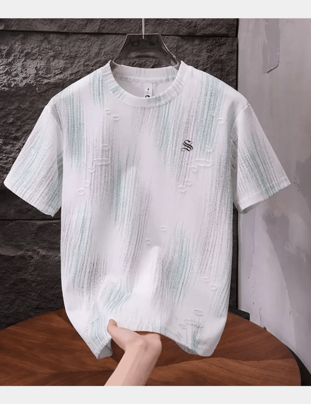 Alugana - T-Shirt for Men - Sarman Fashion - Wholesale Clothing Fashion Brand for Men from Canada