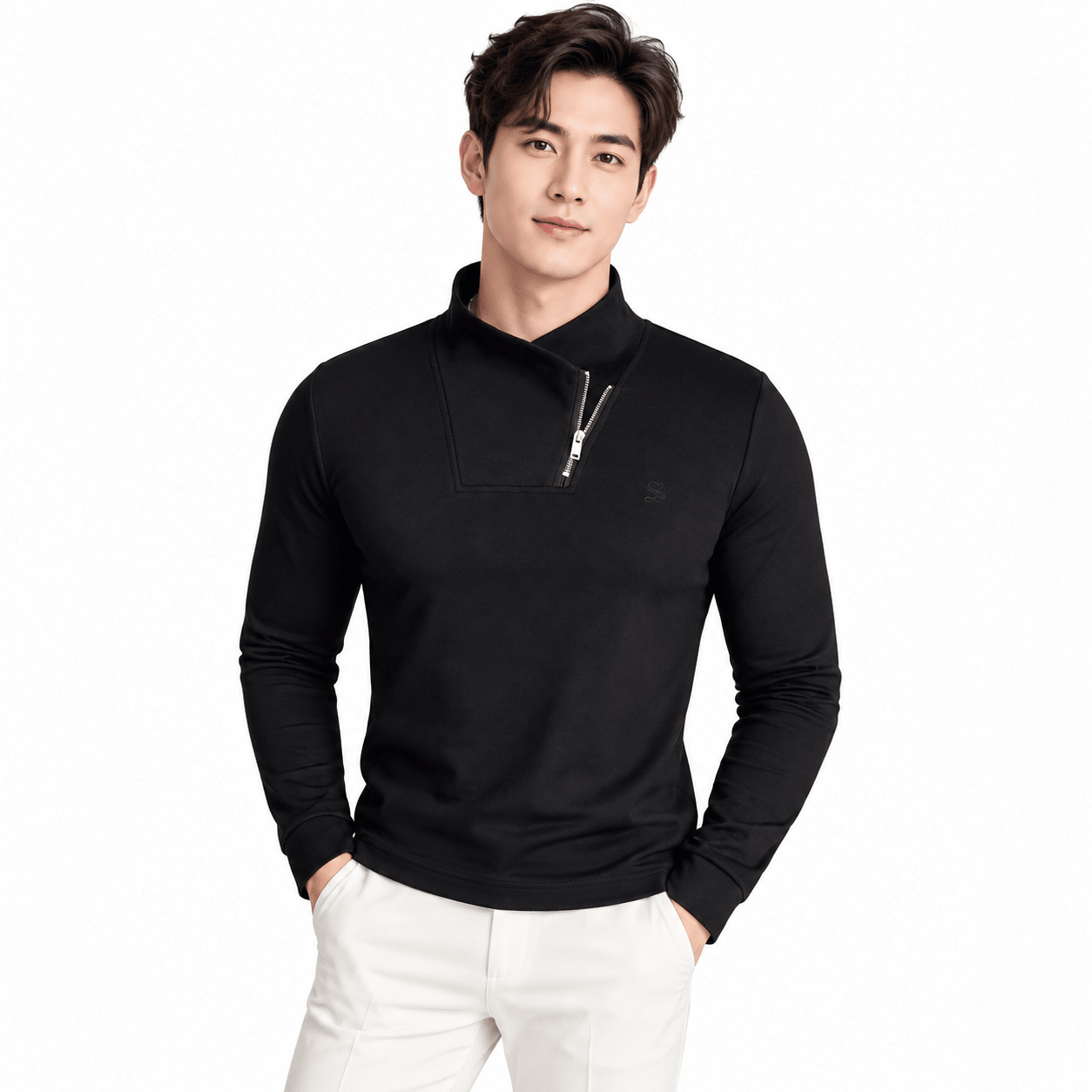 ALuxim 3 - Long Sleeves sweater for Men - Sarman Fashion - Wholesale Clothing Fashion Brand for Men from Canada
