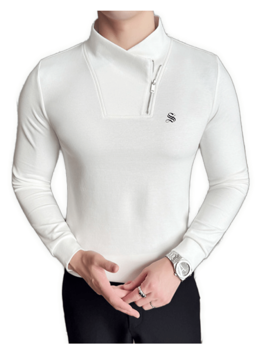ALuxim 3 - Long Sleeves sweater for Men - Sarman Fashion - Wholesale Clothing Fashion Brand for Men from Canada