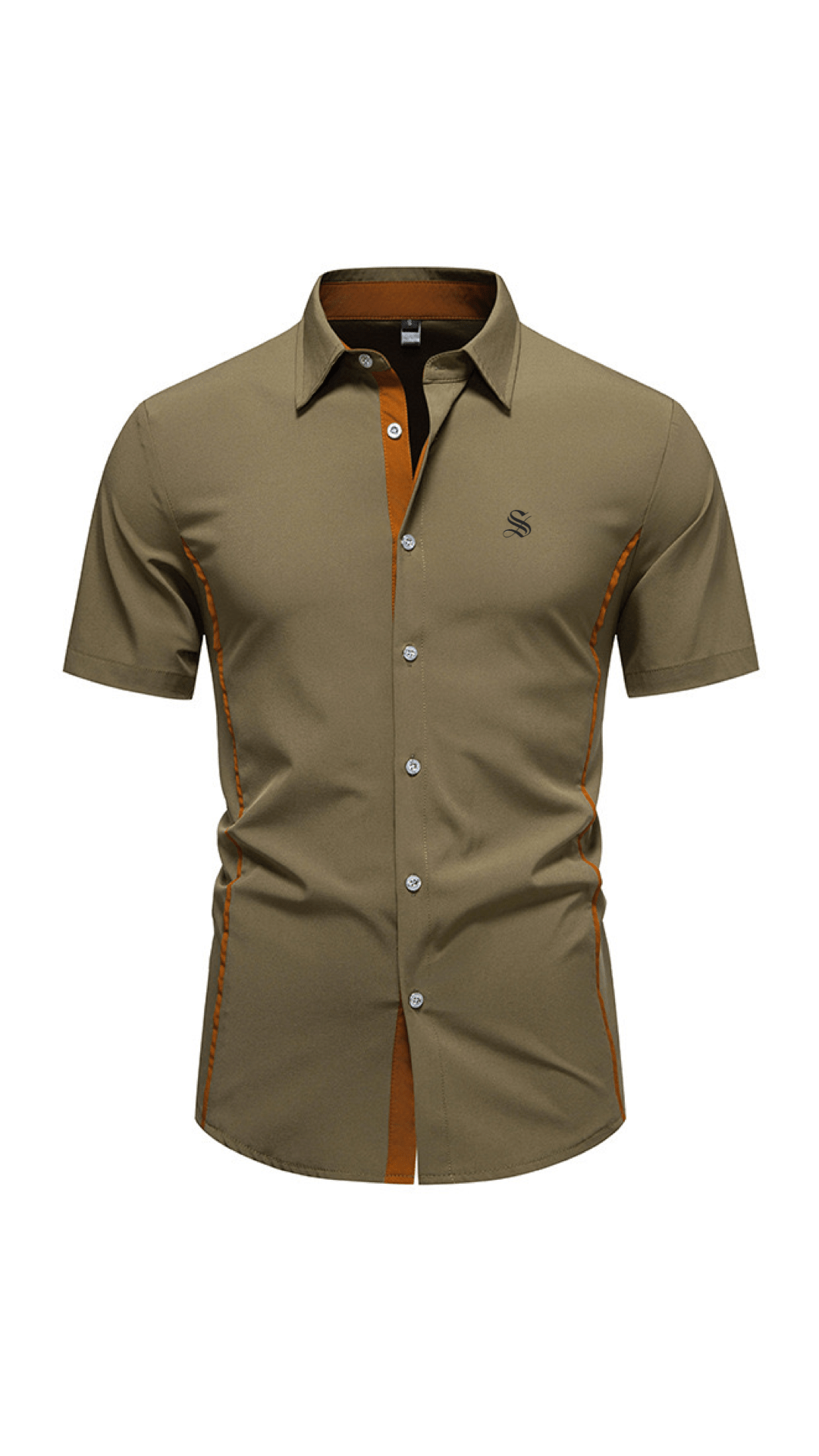 Amarka - Short Sleeves Shirt for Men - Sarman Fashion - Wholesale Clothing Fashion Brand for Men from Canada