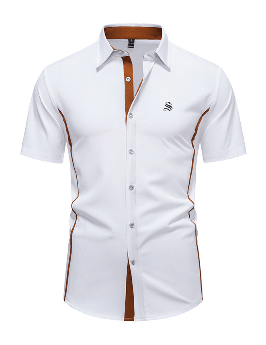Amarka - Short Sleeves Shirt for Men - Sarman Fashion - Wholesale Clothing Fashion Brand for Men from Canada