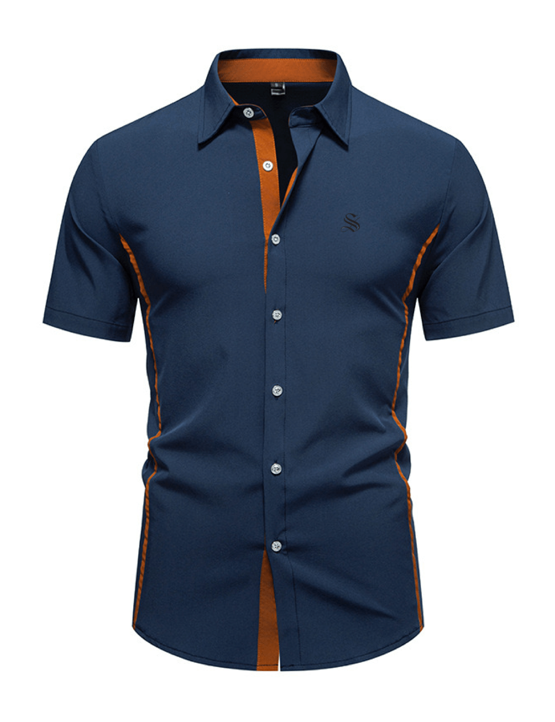 Amarka - Short Sleeves Shirt for Men - Sarman Fashion - Wholesale Clothing Fashion Brand for Men from Canada