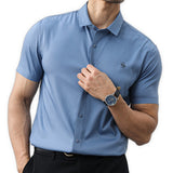 Amki - Short Sleeves Shirt for Men - Sarman Fashion - Wholesale Clothing Fashion Brand for Men from Canada