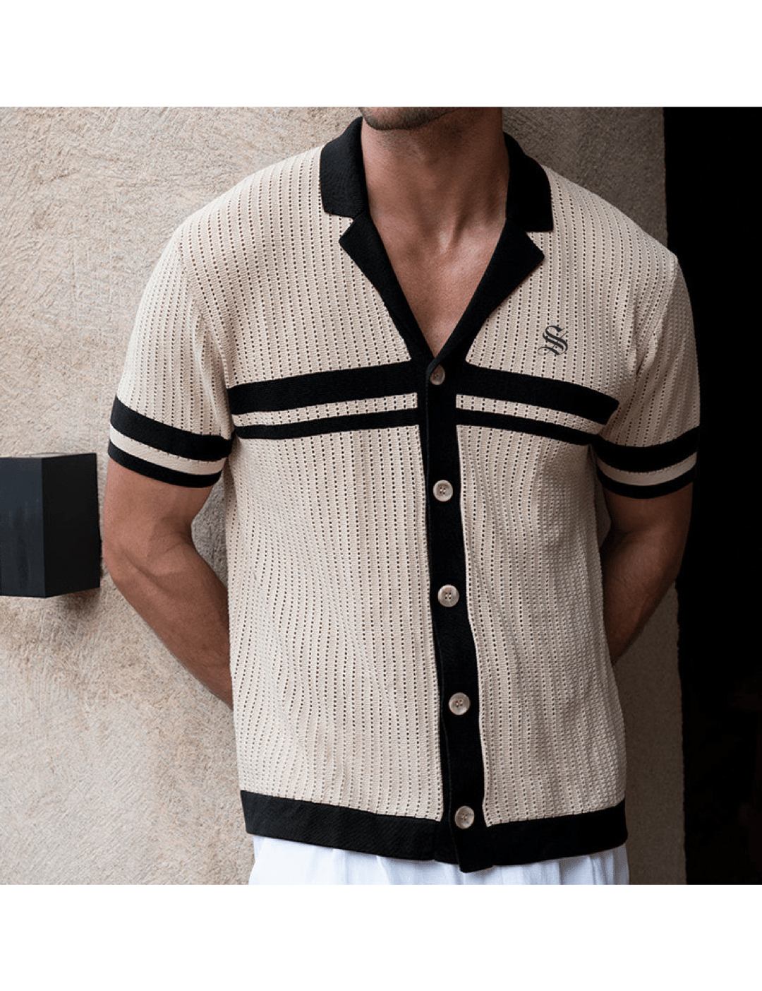 AML - Polo Shirt for Men - Sarman Fashion - Wholesale Clothing Fashion Brand for Men from Canada