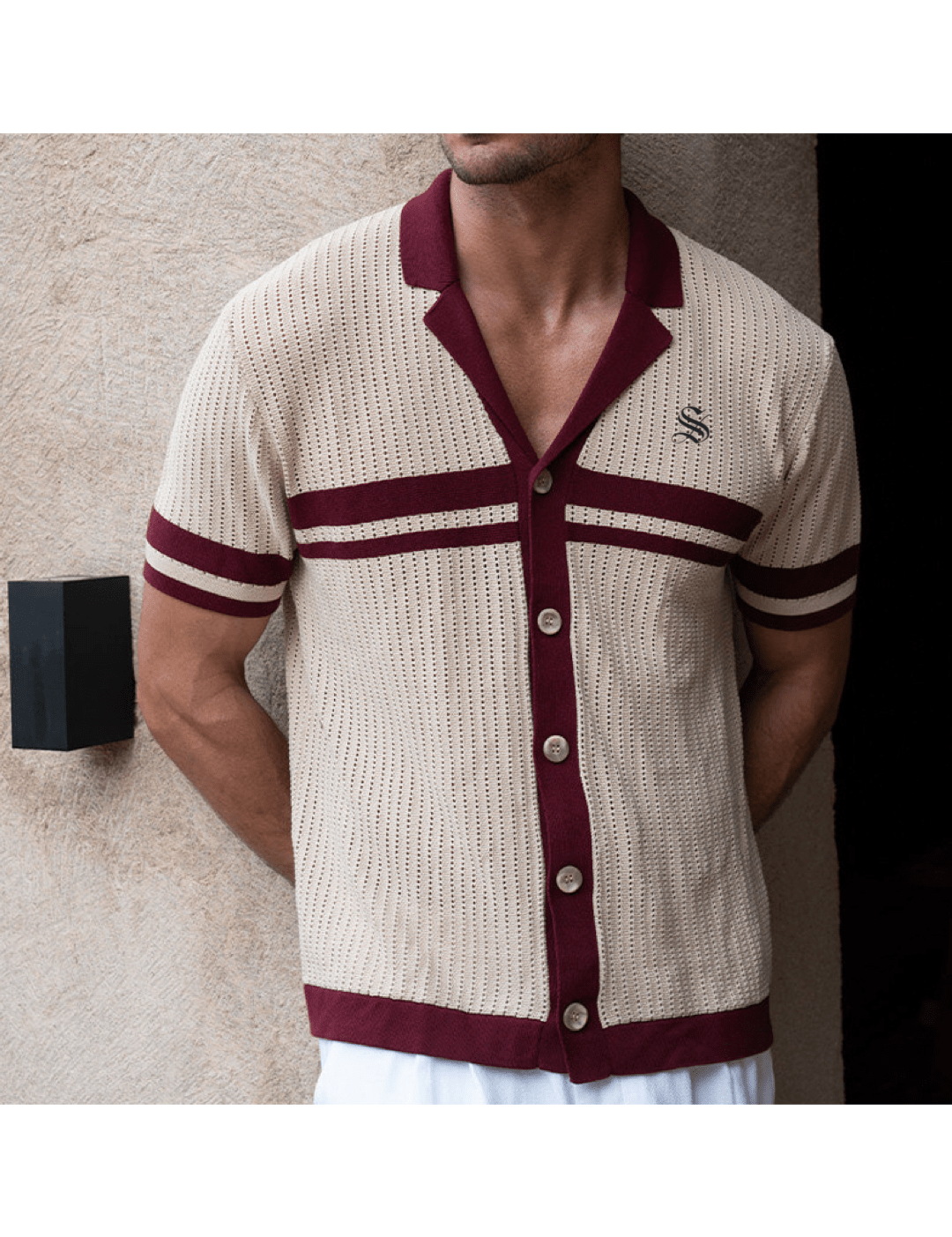 AML - Polo Shirt for Men - Sarman Fashion - Wholesale Clothing Fashion Brand for Men from Canada