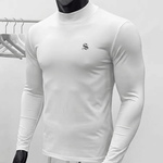 Amsterdam 2 - Black Long Sleeve shirt for Men - Sarman Fashion - Wholesale Clothing Fashion Brand for Men from Canada