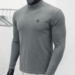 Amsterdam 2 - Black Long Sleeve shirt for Men - Sarman Fashion - Wholesale Clothing Fashion Brand for Men from Canada