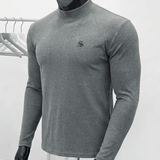 Amsterdam 2 - Black Long Sleeve shirt for Men - Sarman Fashion - Wholesale Clothing Fashion Brand for Men from Canada
