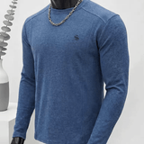 Amsterdam 3 - Black Long Sleeve shirt for Men - Sarman Fashion - Wholesale Clothing Fashion Brand for Men from Canada