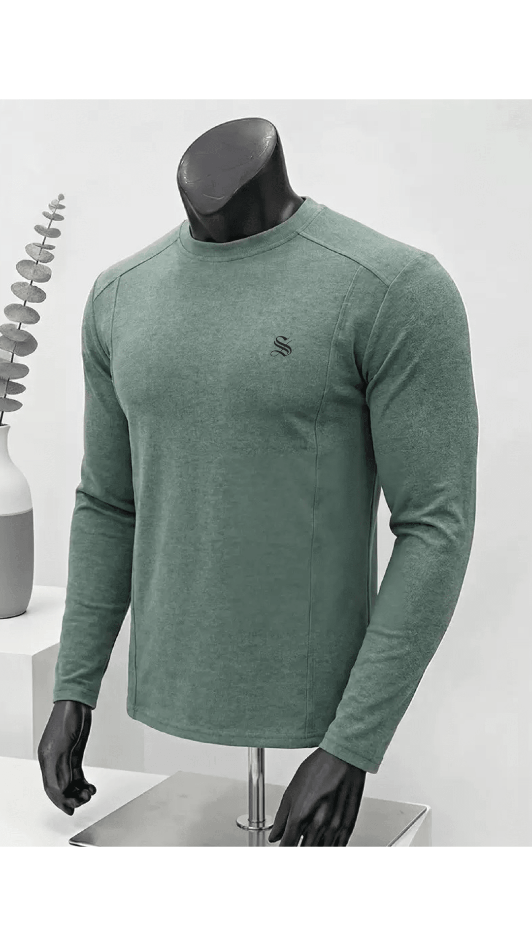 Amsterdam 3 - Black Long Sleeve shirt for Men - Sarman Fashion - Wholesale Clothing Fashion Brand for Men from Canada