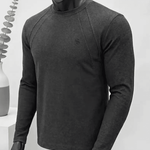 Amsterdam 4 - Black Long Sleeve shirt for Men - Sarman Fashion - Wholesale Clothing Fashion Brand for Men from Canada