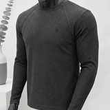 Amsterdam 4 - Black Long Sleeve shirt for Men - Sarman Fashion - Wholesale Clothing Fashion Brand for Men from Canada