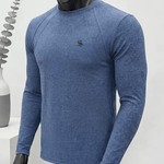 Amsterdam 4 - Black Long Sleeve shirt for Men - Sarman Fashion - Wholesale Clothing Fashion Brand for Men from Canada