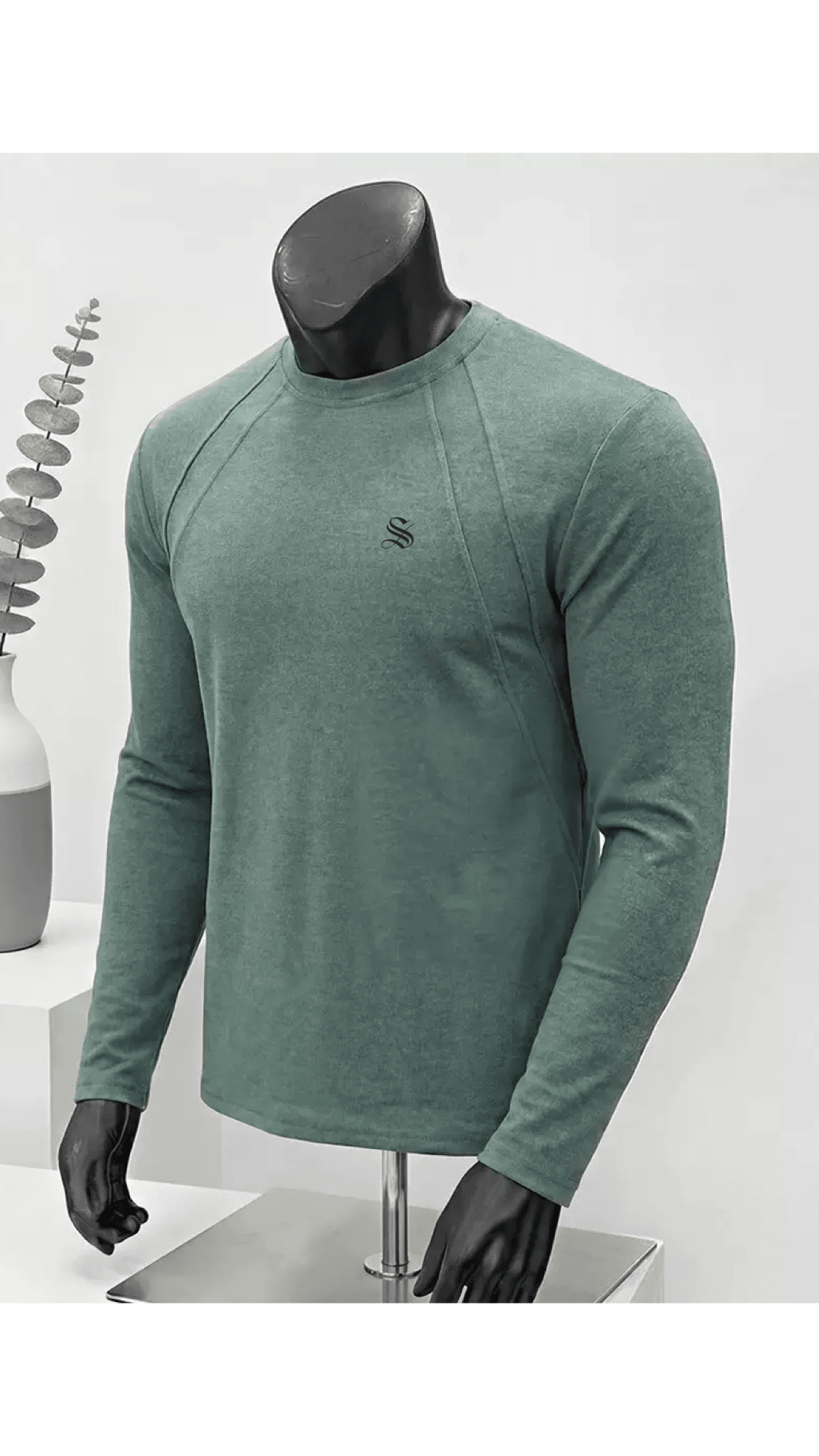 Amsterdam 4 - Black Long Sleeve shirt for Men - Sarman Fashion - Wholesale Clothing Fashion Brand for Men from Canada