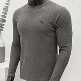 Amsterdam 4 - Black Long Sleeve shirt for Men - Sarman Fashion - Wholesale Clothing Fashion Brand for Men from Canada