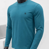 Amsterdam 5 - Black Long Sleeve shirt for Men - Sarman Fashion - Wholesale Clothing Fashion Brand for Men from Canada