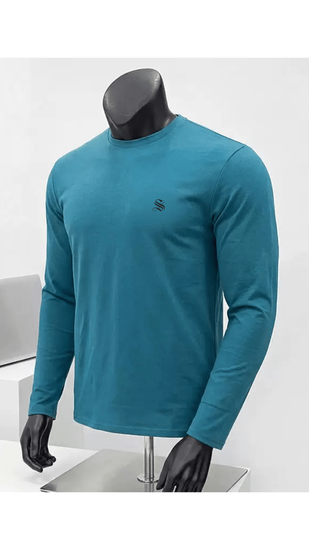 Amsterdam 5 - Black Long Sleeve shirt for Men - Sarman Fashion - Wholesale Clothing Fashion Brand for Men from Canada