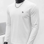 Amsterdam 5 - Black Long Sleeve shirt for Men - Sarman Fashion - Wholesale Clothing Fashion Brand for Men from Canada