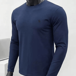 Amsterdam 5 - Black Long Sleeve shirt for Men - Sarman Fashion - Wholesale Clothing Fashion Brand for Men from Canada