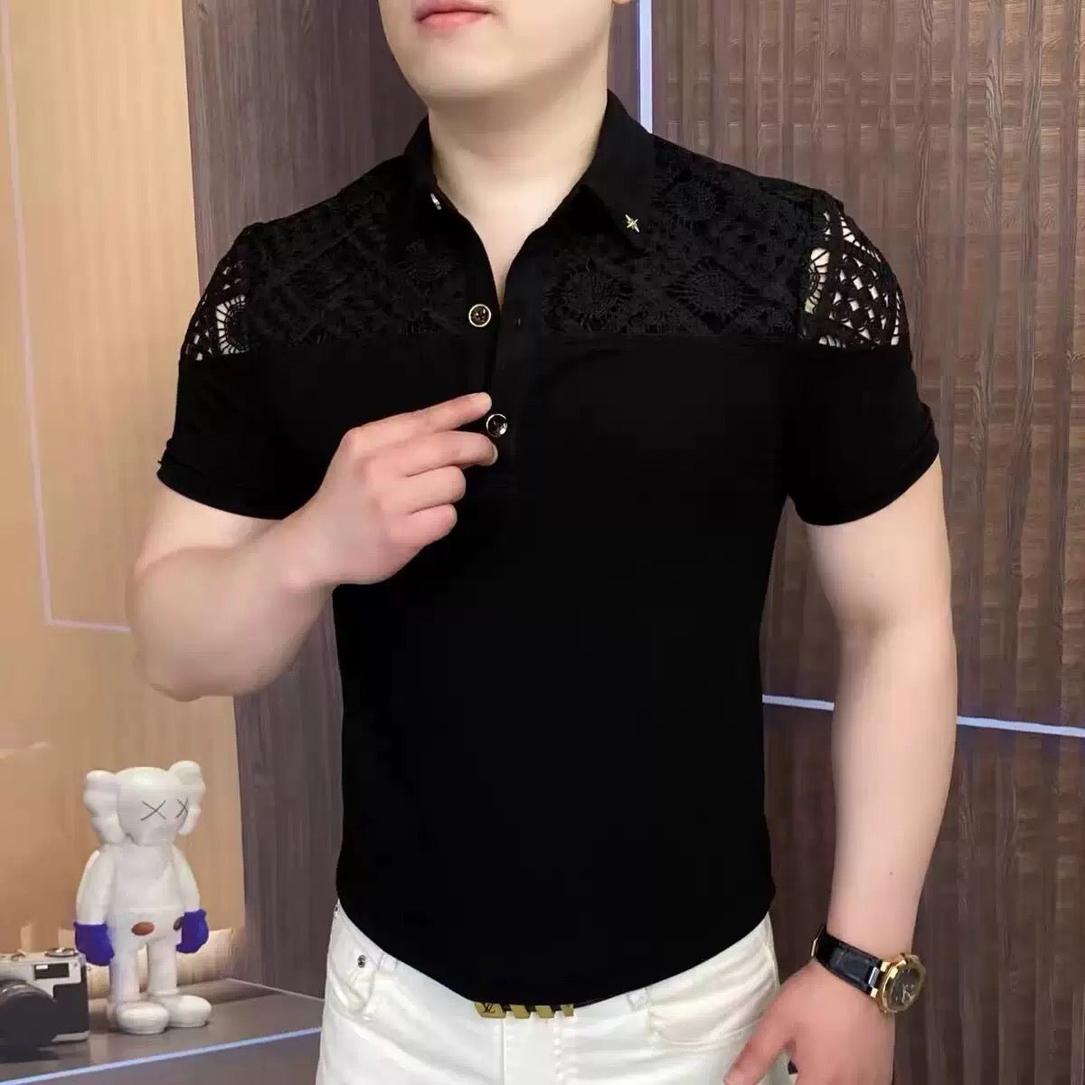 Anizoo 11 - Polo Shirt for Men - Sarman Fashion - Wholesale Clothing Fashion Brand for Men from Canada