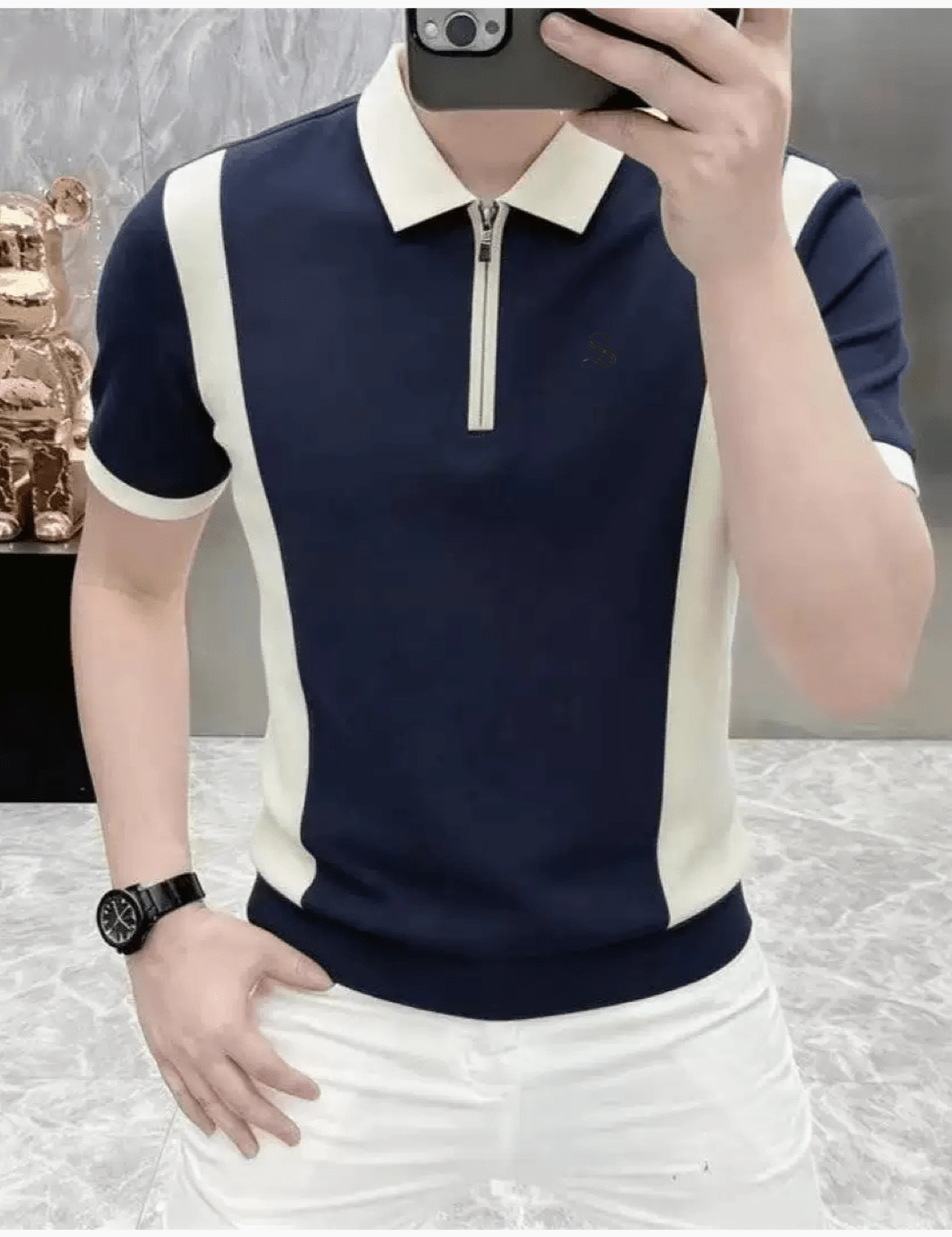 Anizoo 12 - Polo Shirt for Men - Sarman Fashion - Wholesale Clothing Fashion Brand for Men from Canada