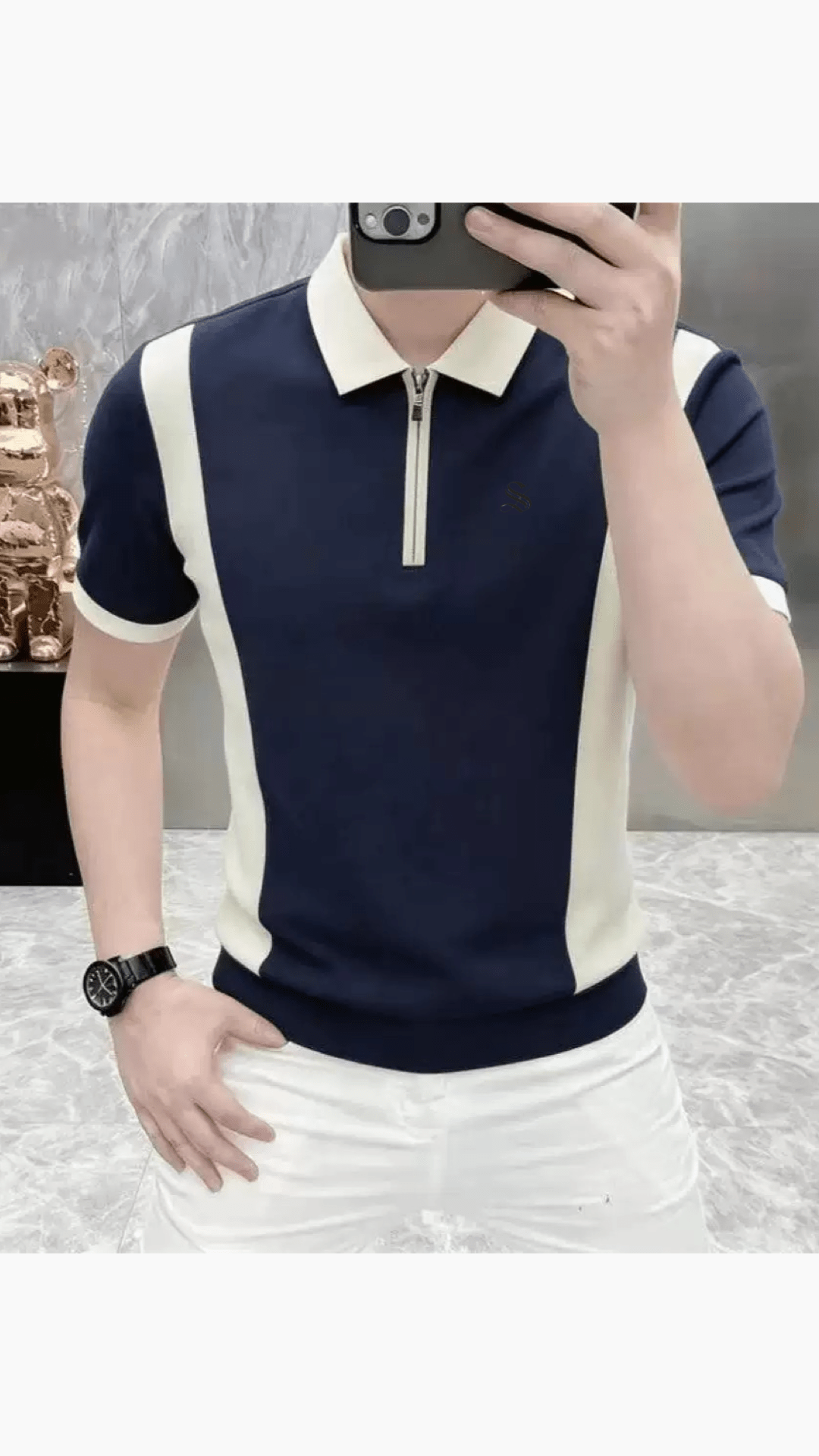 Anizoo 12 - Polo Shirt for Men - Sarman Fashion - Wholesale Clothing Fashion Brand for Men from Canada
