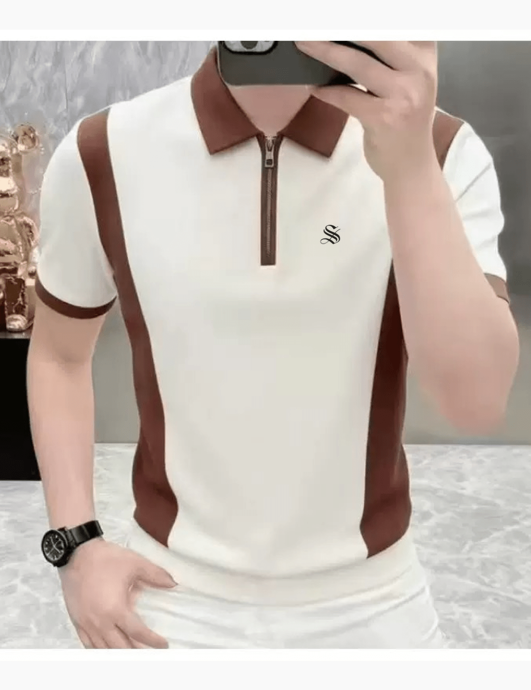 Anizoo 12 - Polo Shirt for Men - Sarman Fashion - Wholesale Clothing Fashion Brand for Men from Canada