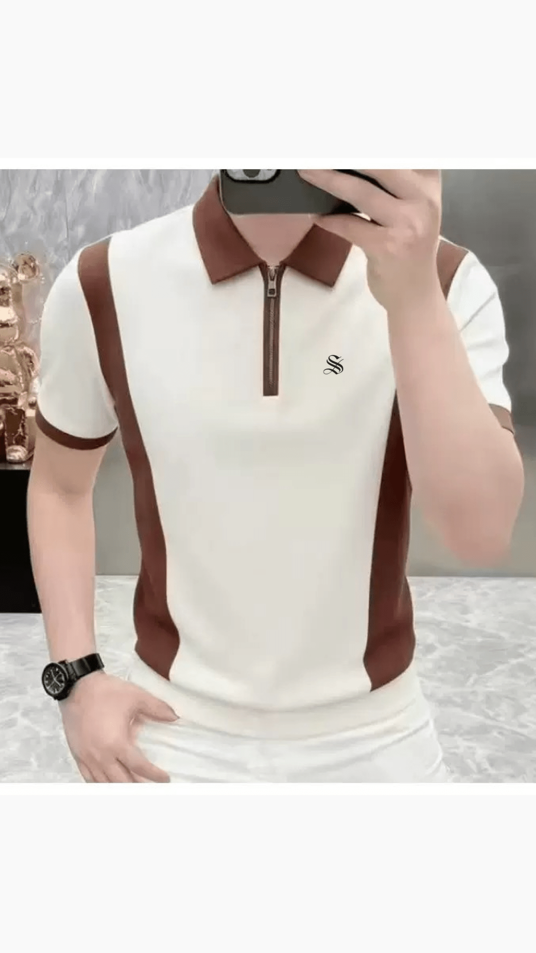 Anizoo 12 - Polo Shirt for Men - Sarman Fashion - Wholesale Clothing Fashion Brand for Men from Canada