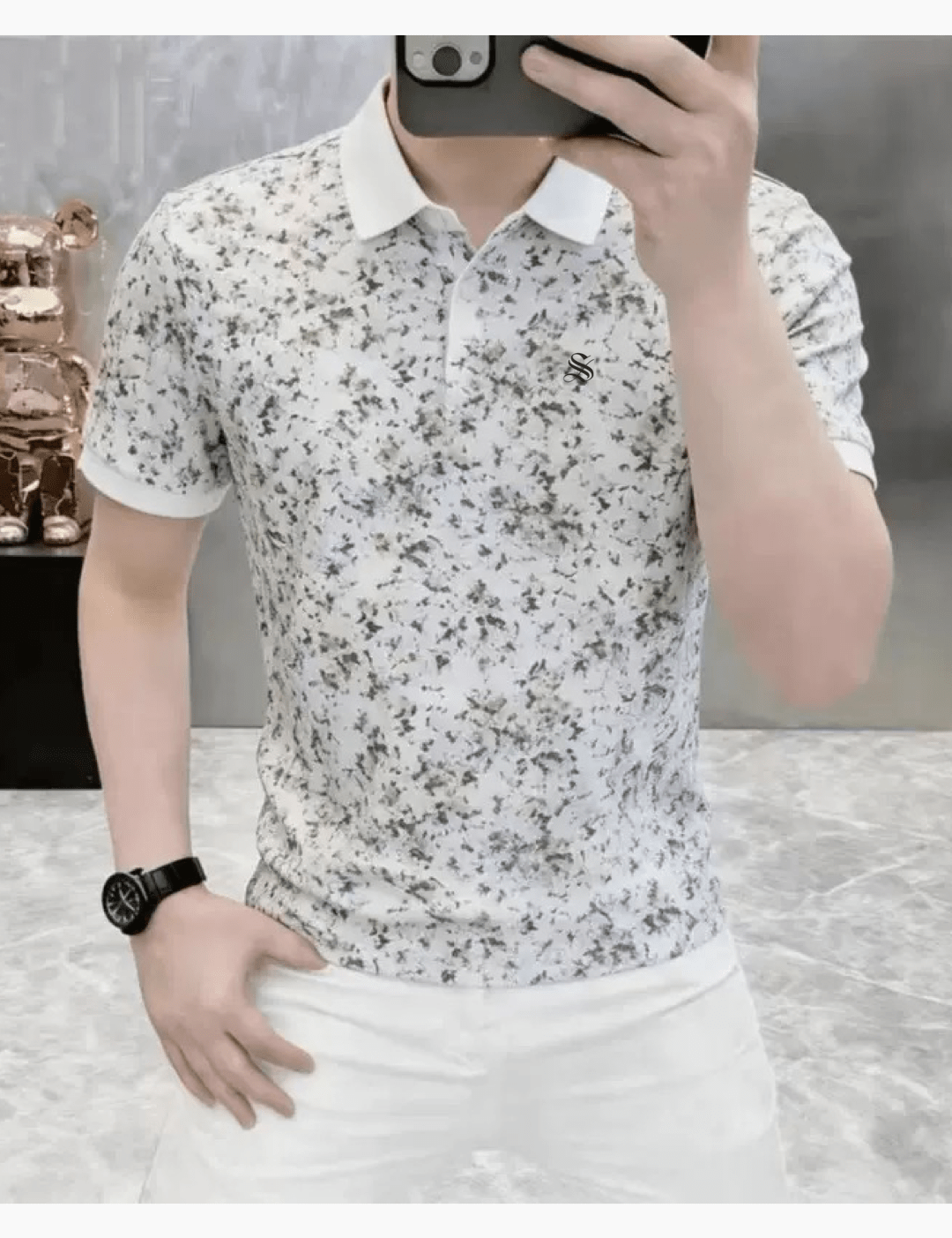 Anizoo 2 - Polo Shirt for Men - Sarman Fashion - Wholesale Clothing Fashion Brand for Men from Canada