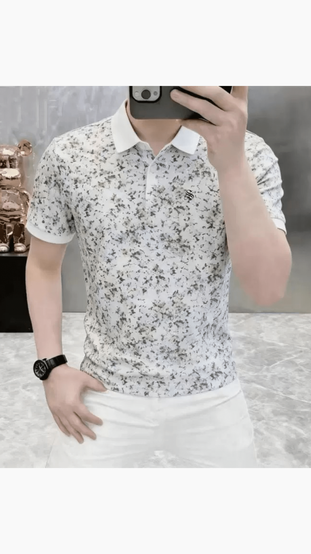 Anizoo 2 - Polo Shirt for Men - Sarman Fashion - Wholesale Clothing Fashion Brand for Men from Canada