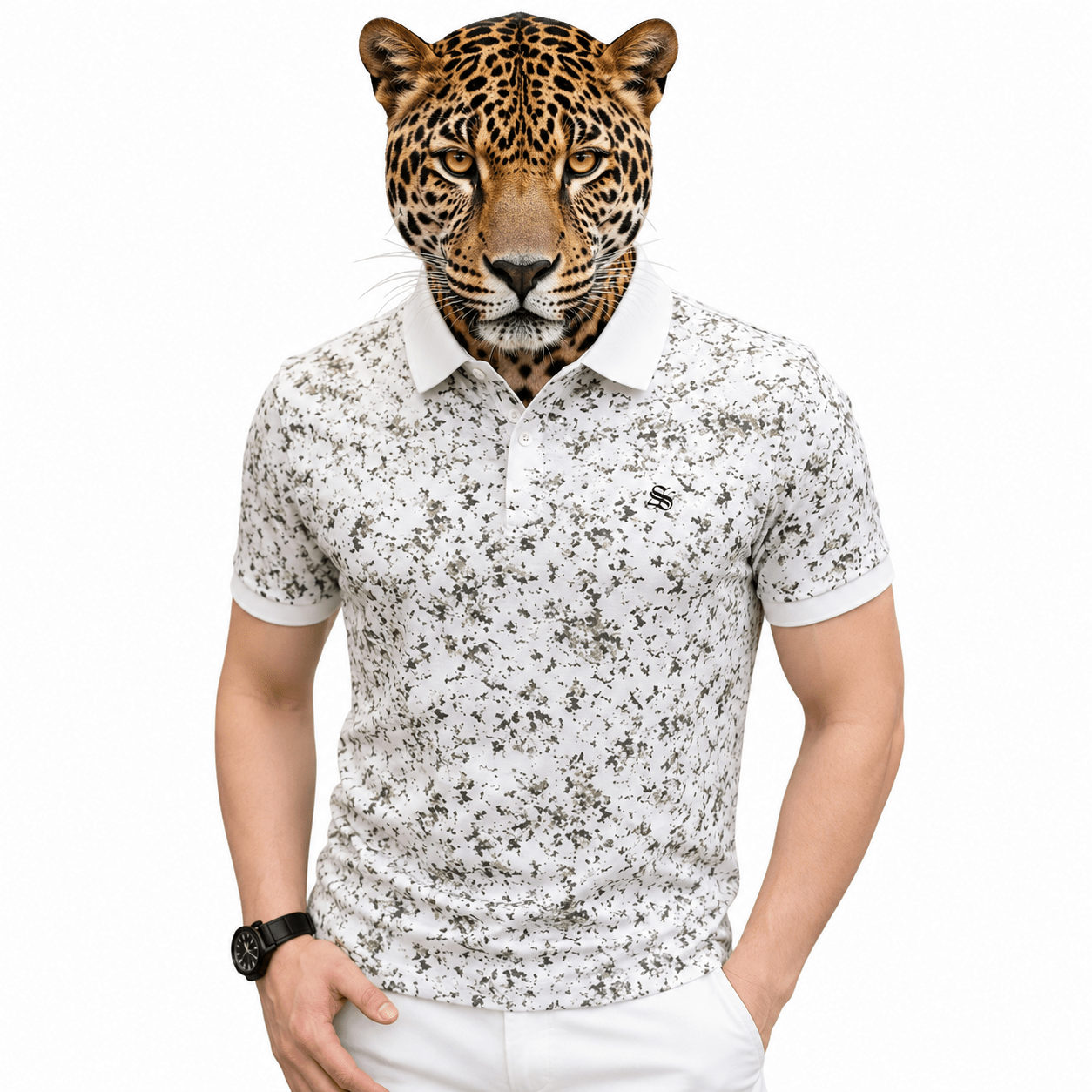 Anizoo 2 - Polo Shirt for Men - Sarman Fashion - Wholesale Clothing Fashion Brand for Men from Canada
