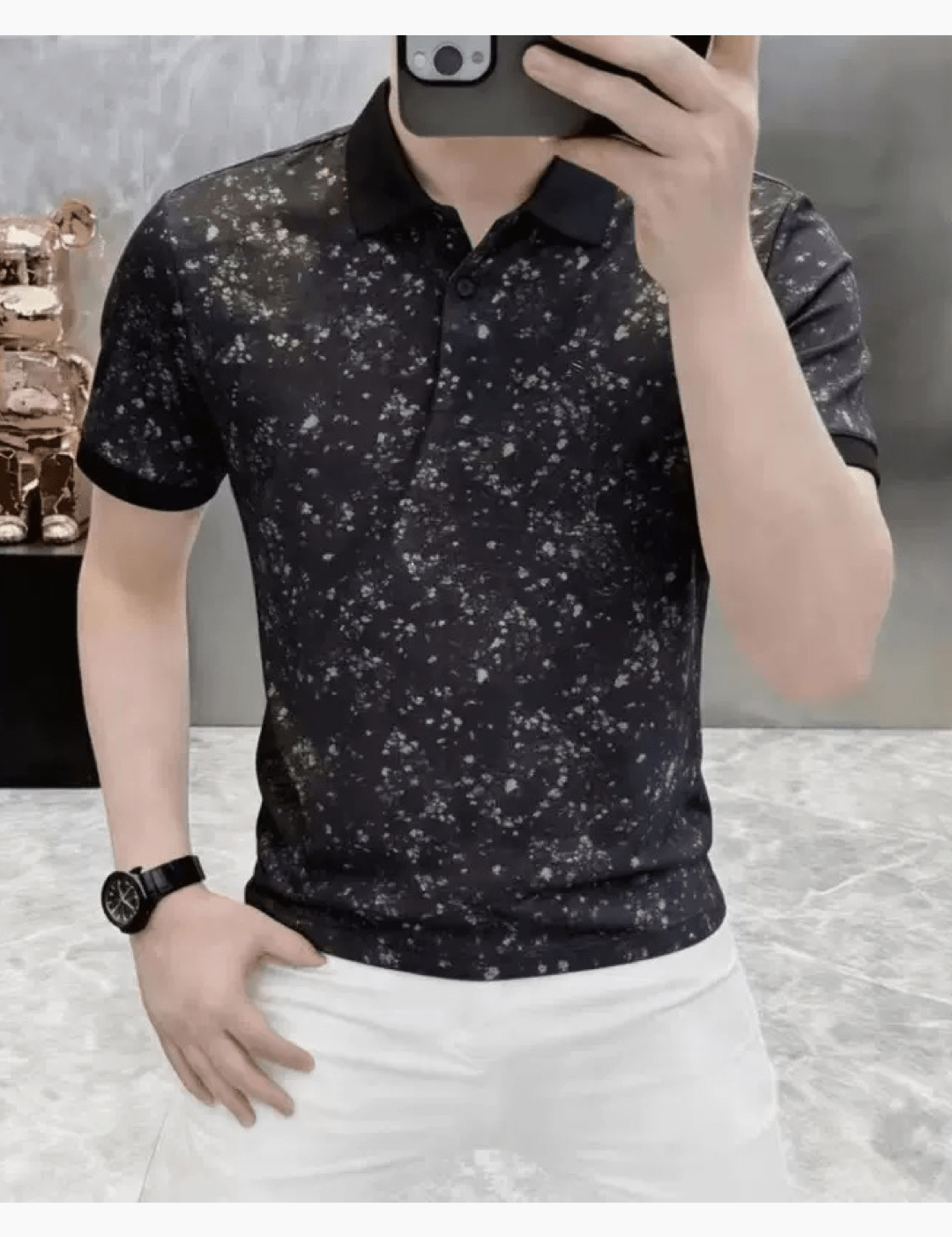 Anizoo 2 - Polo Shirt for Men - Sarman Fashion - Wholesale Clothing Fashion Brand for Men from Canada