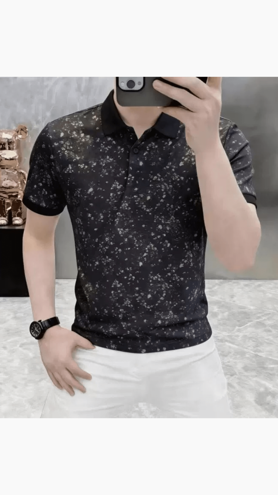 Anizoo 2 - Polo Shirt for Men - Sarman Fashion - Wholesale Clothing Fashion Brand for Men from Canada