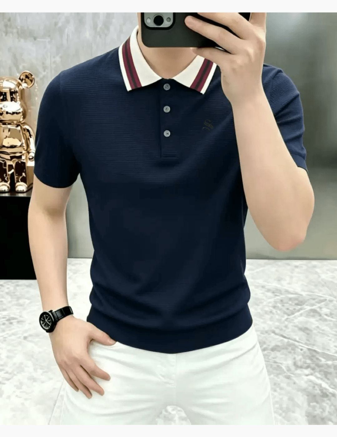 Anizoo 4 - Polo Shirt for Men - Sarman Fashion - Wholesale Clothing Fashion Brand for Men from Canada