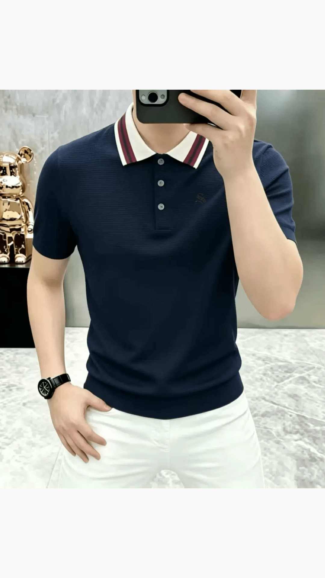 Anizoo 4 - Polo Shirt for Men - Sarman Fashion - Wholesale Clothing Fashion Brand for Men from Canada
